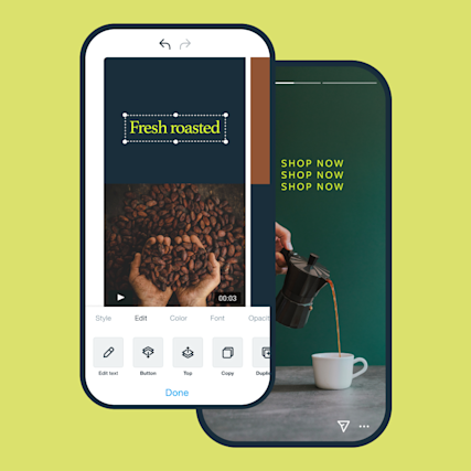 Vimeo create new video content mobile