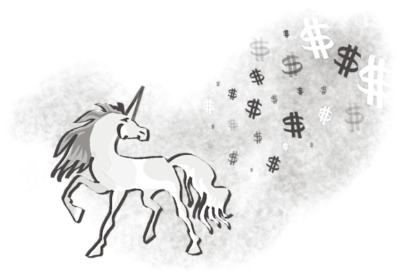 startups valued over 1 billion are called unicorns