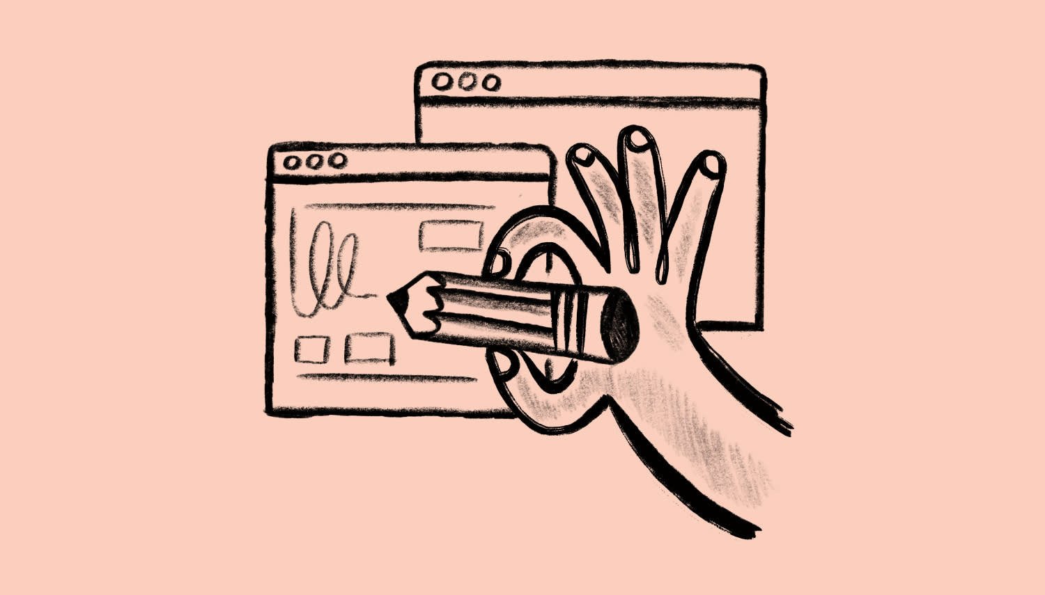 Naming Your E-commerce Business and Website Recirculation Illustration