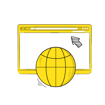 website navigation bar