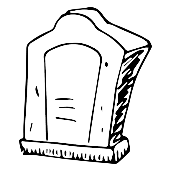 headstone graphic