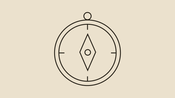 An icon with a compass that represents general guidance for today’s agency challenges.
