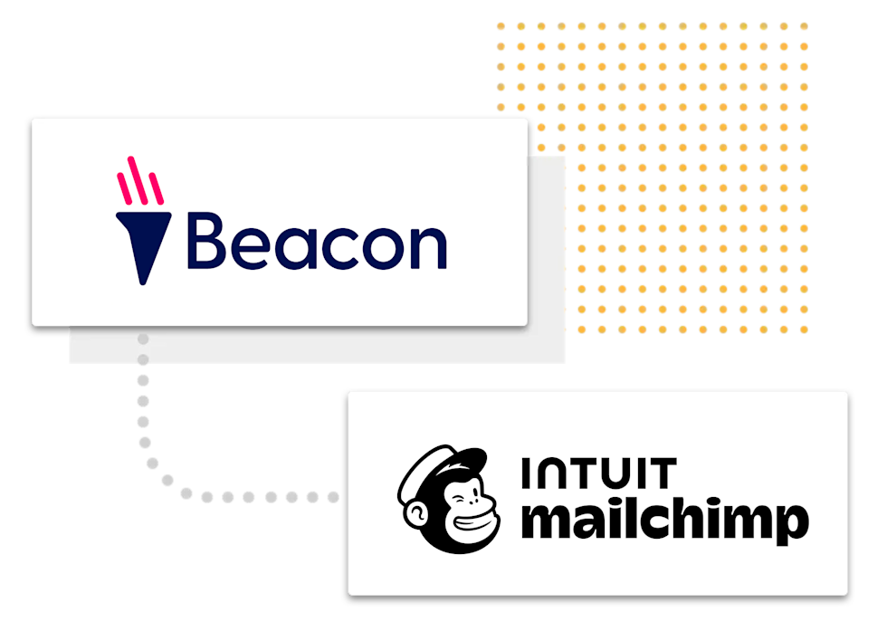 Image of Connection between Beacon and Mailchimp