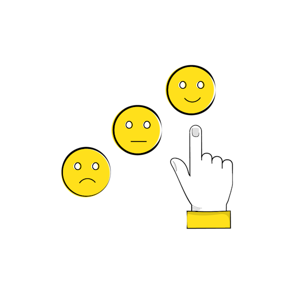 Customer satisfaction scale