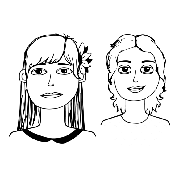 two different people