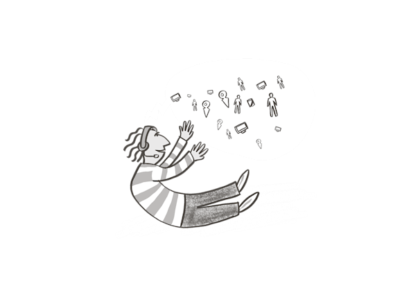 Sales rep gathering firmographic data