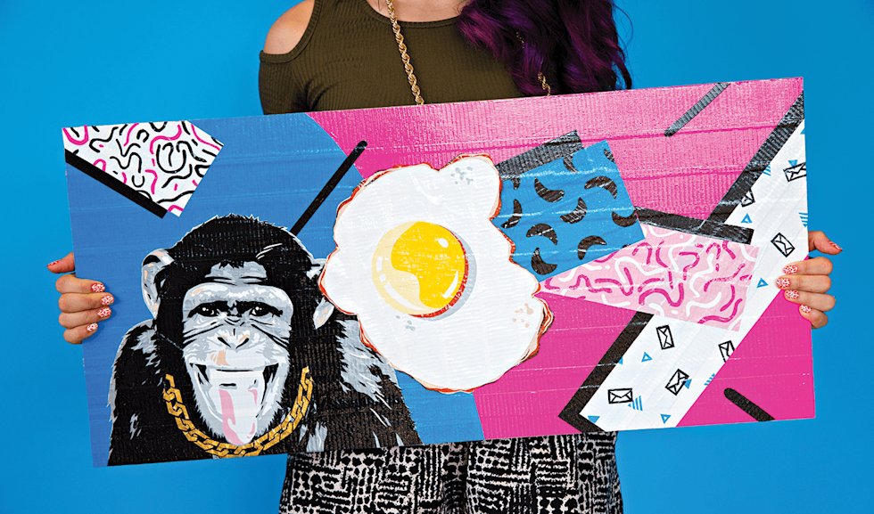 Hero image for Billboard Artist Spotlight: How Leah Abucayan Keeps It Weird with Duct Tape