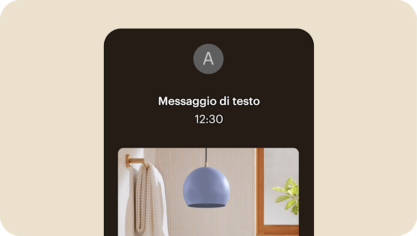 Immagine di un’interfaccia SMS astratta del brand fittizio Assembly. L'immagine mostra come conoscere le best practice per le campagne SMS e come sfruttarle con successo. 