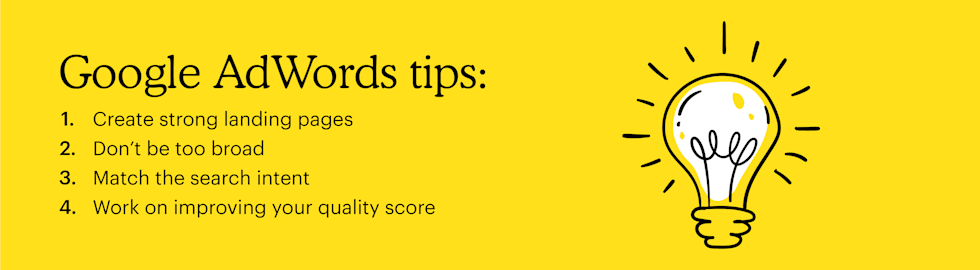 4 tips for using Google AdWords 