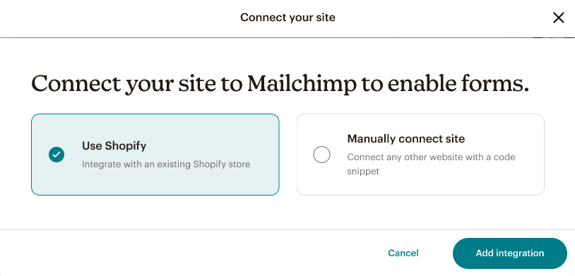 popup-Shopify-connect-step
