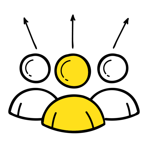 customer connection graphic