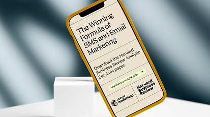 Harvard Business Review - SMS and Email Marketing
