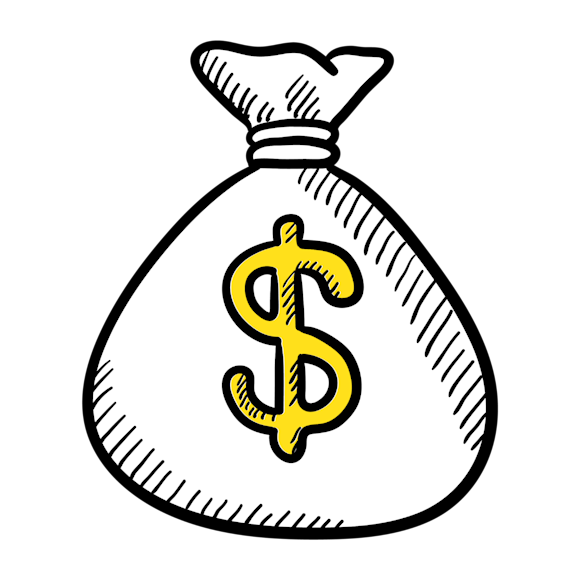 money bag graphic