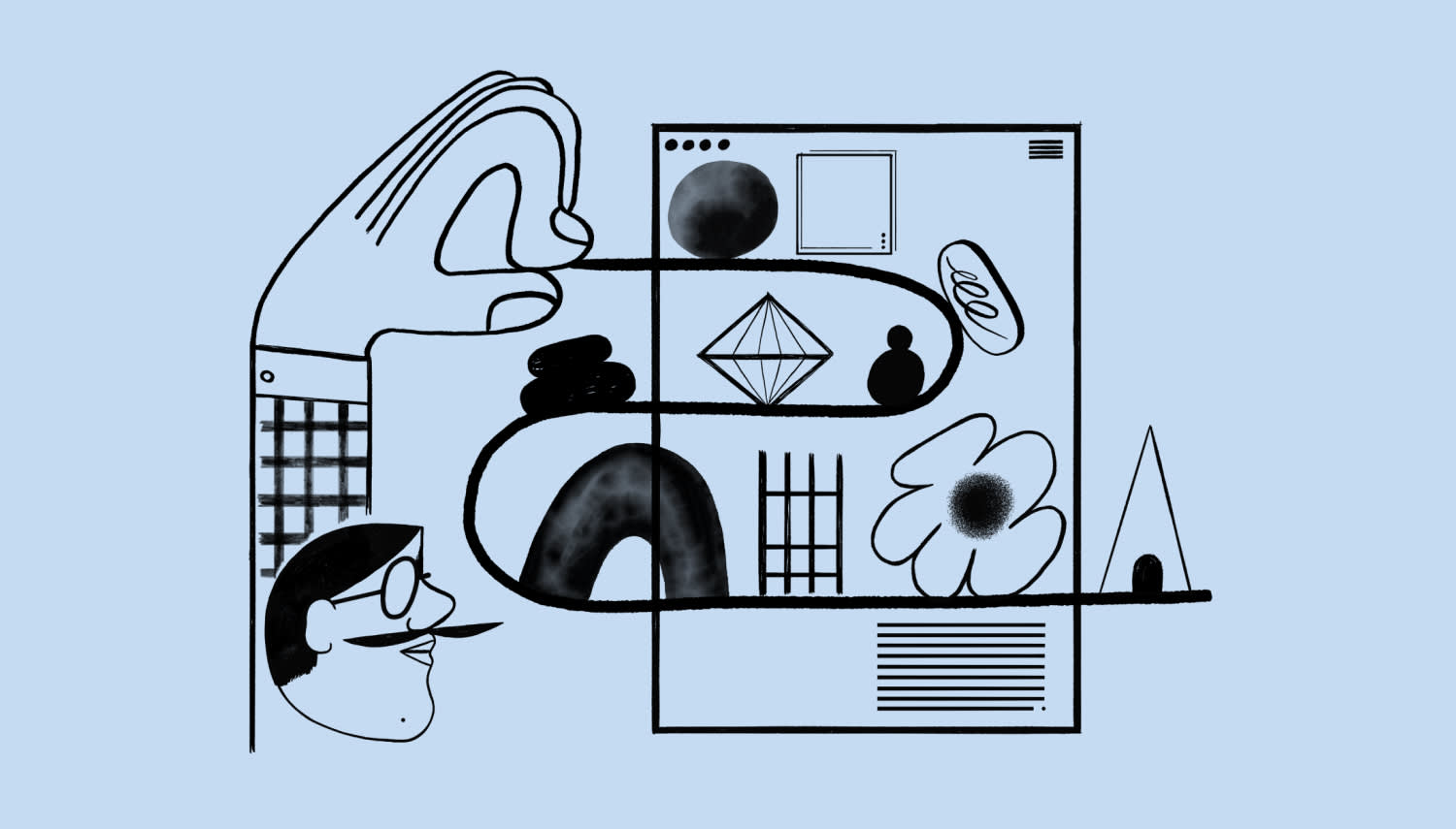 Establishing and Maintaining Brand Consistency Recirculation Illustration 