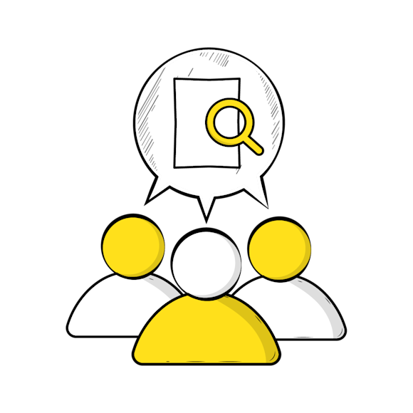 people communicating