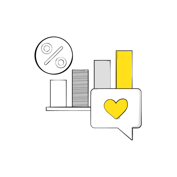 Graphic representing key metrics to track