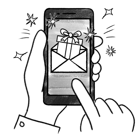 gifts for email coupons