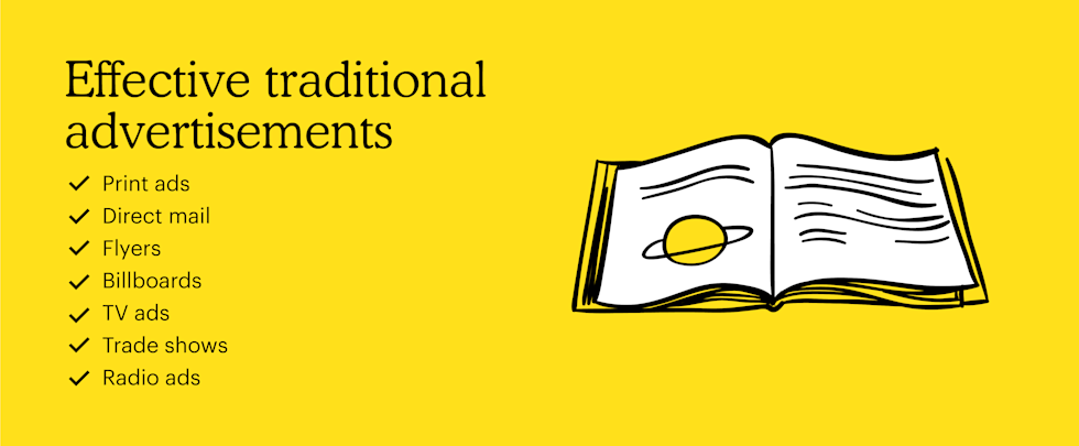 Effective traditional advertisements