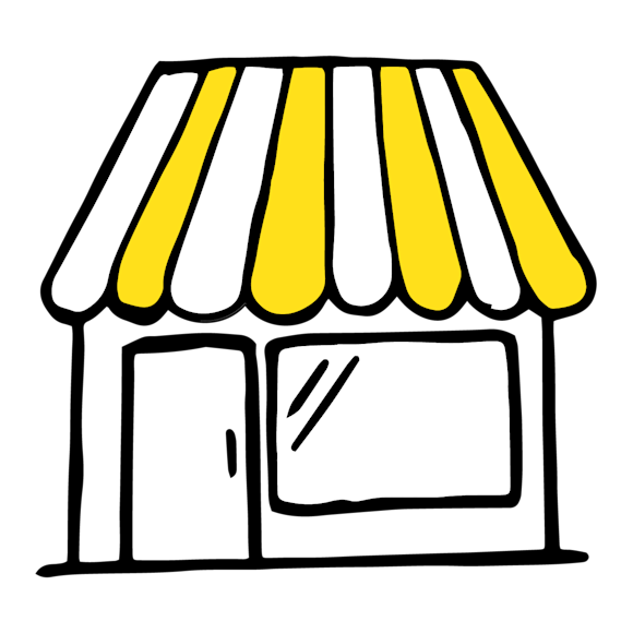 Graphic of a business building