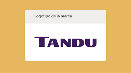 Archivo del logotipo de la marca guardado en el Gestor de contenido de Mailchimp.