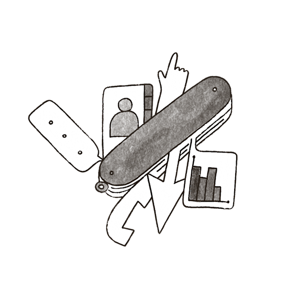 text message swiss army knife