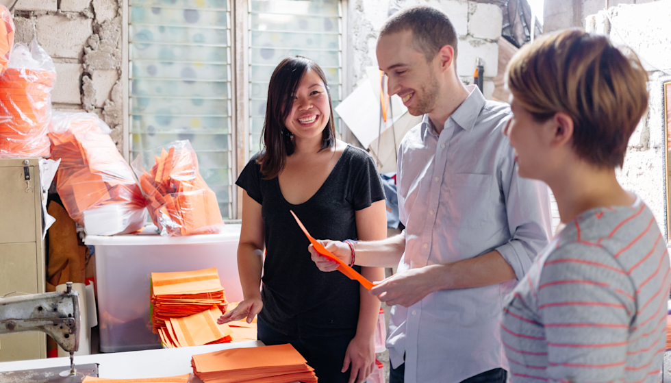 Cambio & Co founders Gelaine Santiago and Jérôme Gagnon-Voyer