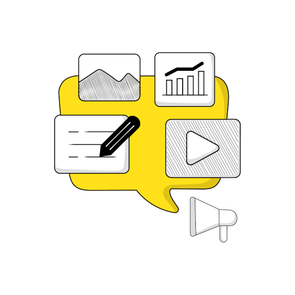 Create a social media content calendar