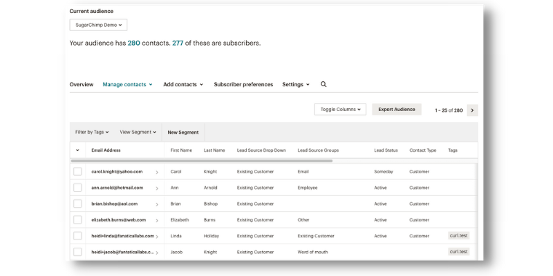 Auto sync your preferred fields from Sugar to Mailchimp for ultra-tailored marketing campaigns!