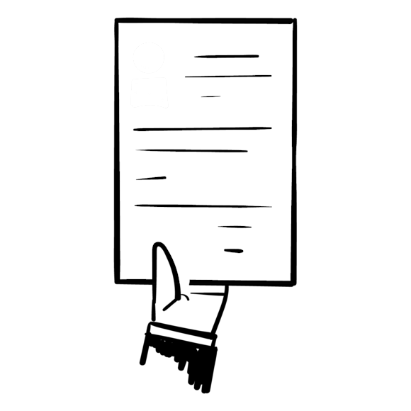 user interview sheet