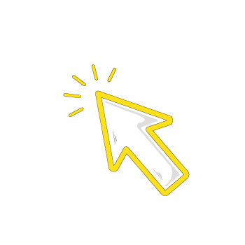 great product description - illustration of a cursor with a yellow outline