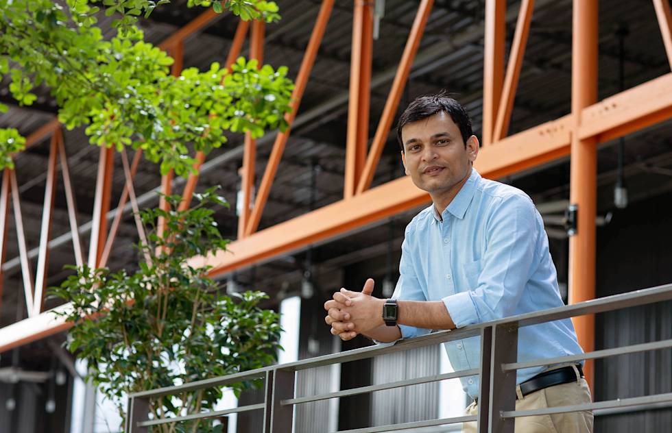 Photo of Dhruv Patel, Managing Director of Redspark Technologies