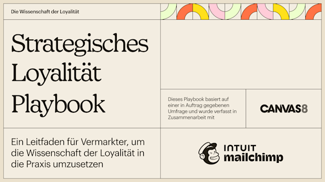 Cover des Playbooks „Strategische Loyalität“ von Maichimp in Partnerschaft mit Canvas8