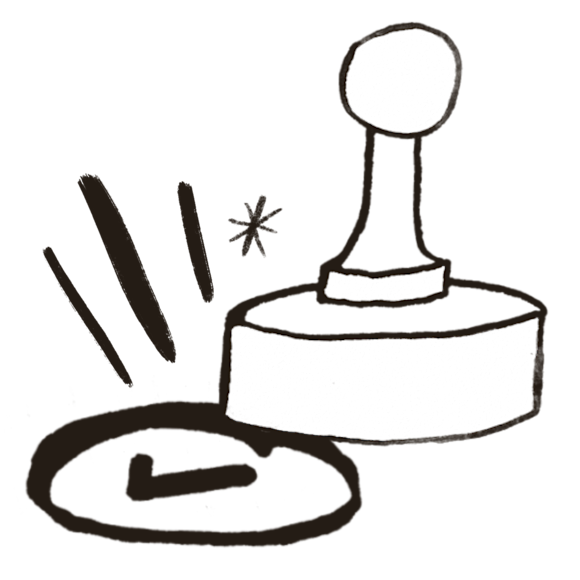 Pawn being placed on a checkmark