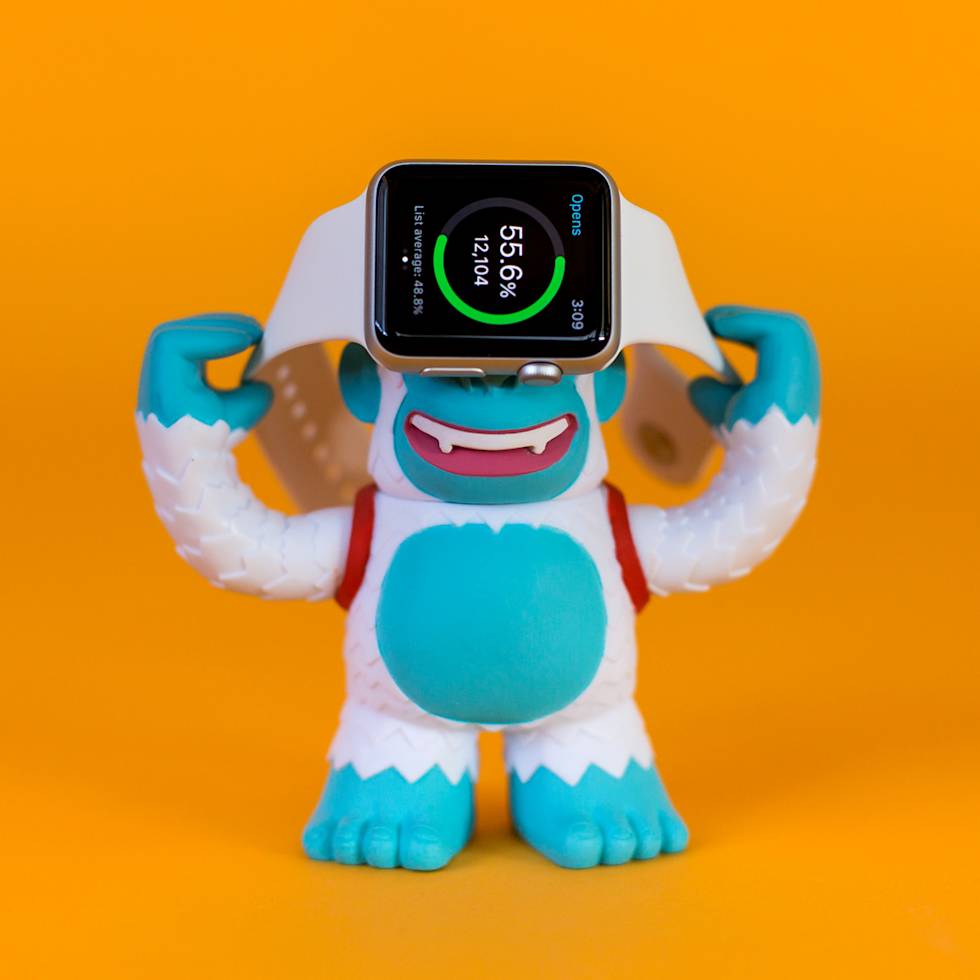 photograph of Apple Watch