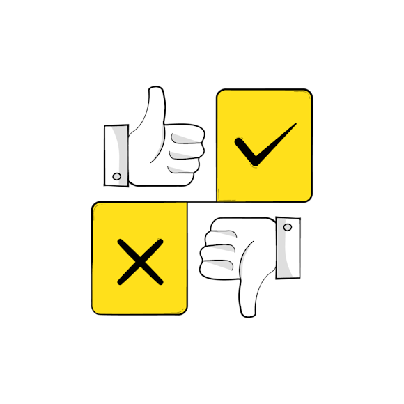 Two different outcomes