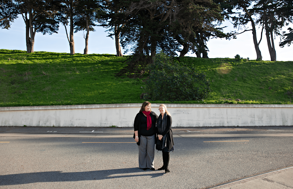 World Art West's Executive Director Julie Mushe and Marketing and Communications Director Terry Conway