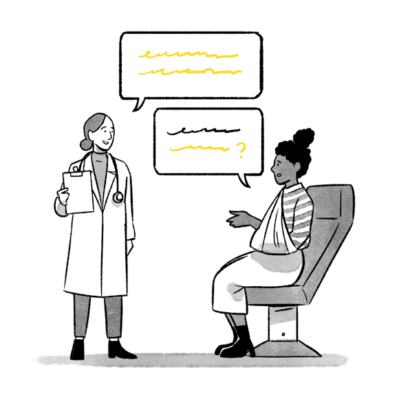 Doctor and patient communication