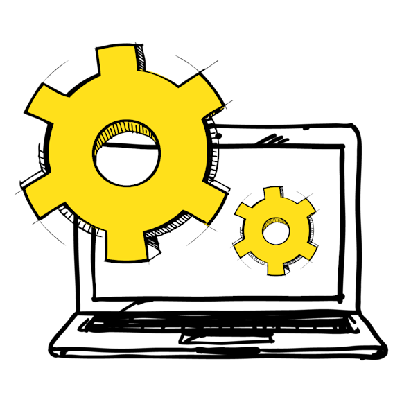 leverage technology graphic