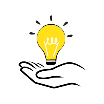 why customer journey matters - illustration of a hand with a light bulb above it