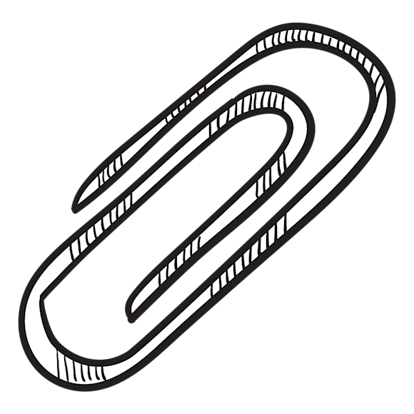 paperclip, email attachment