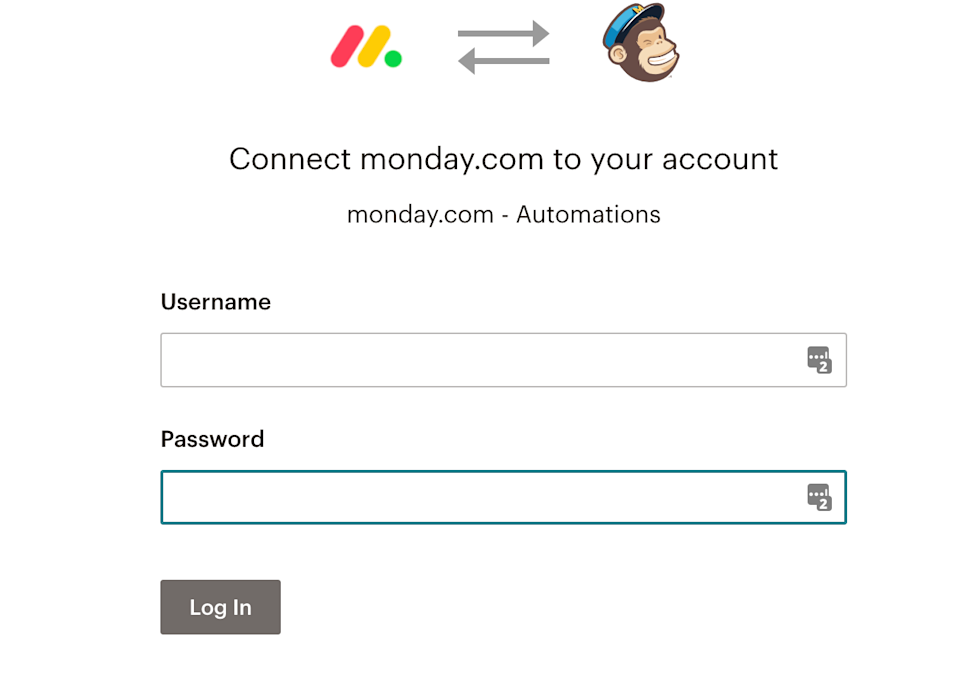 Connect your Mailchimp account