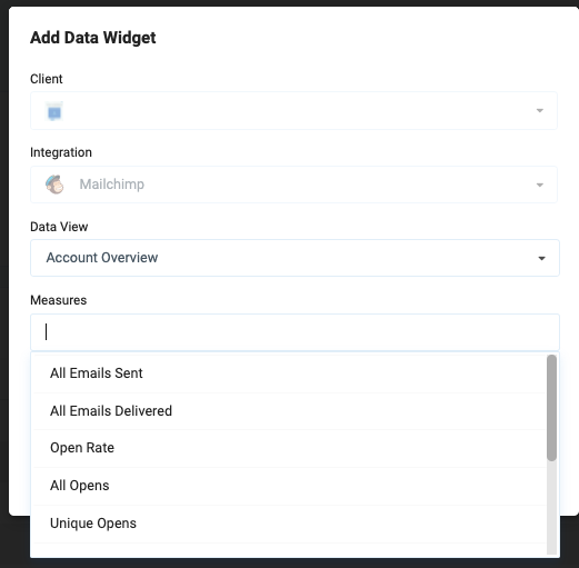 Asset 3 - Oviond Integration - Build beautiful dashboards and reports using Mailchimp campaign data