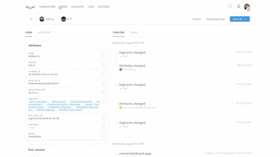 Hull profiles are a single view of your customer