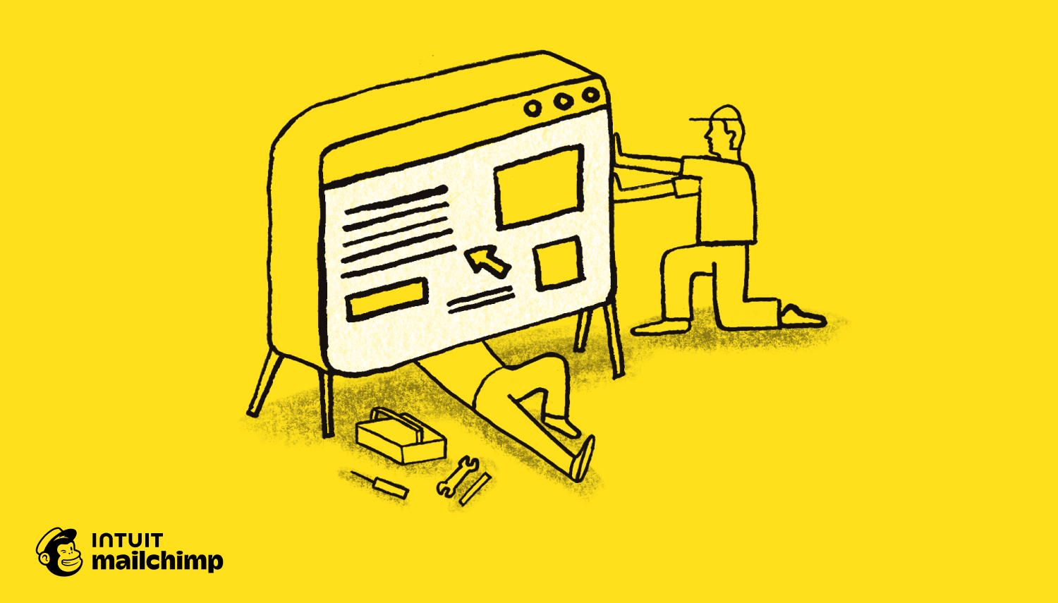 people with tools “under the hood” of a website