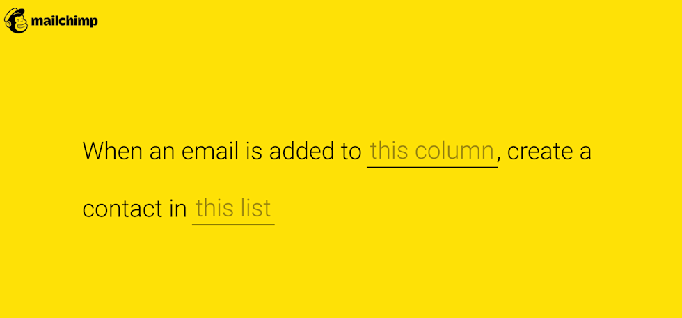 Set up the recipe that fits your use case