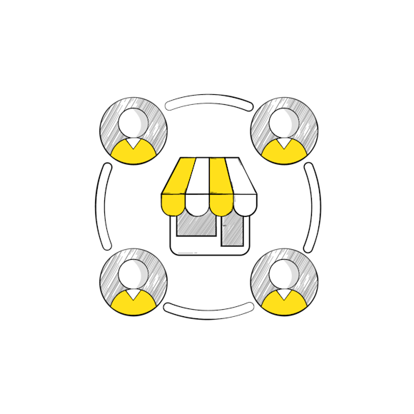 industrial marketing graphic