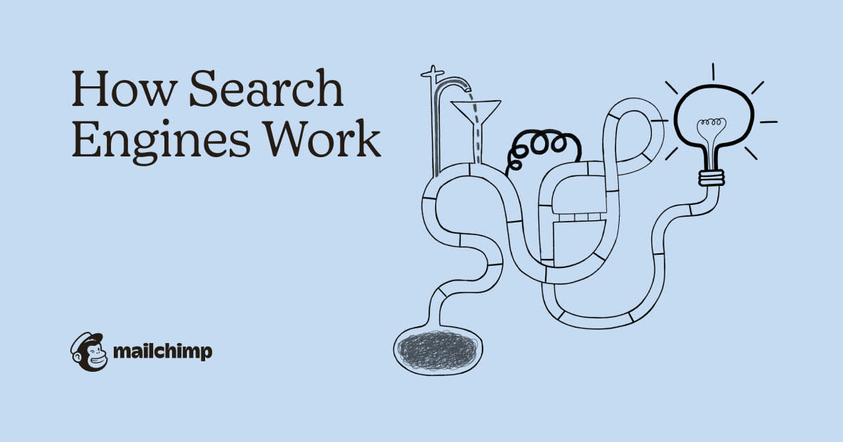 How Search Engines Work Social Meta Illustration