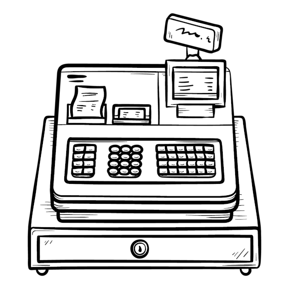 cash register
