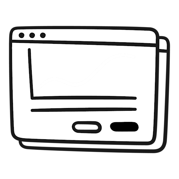 Illustration of a website database