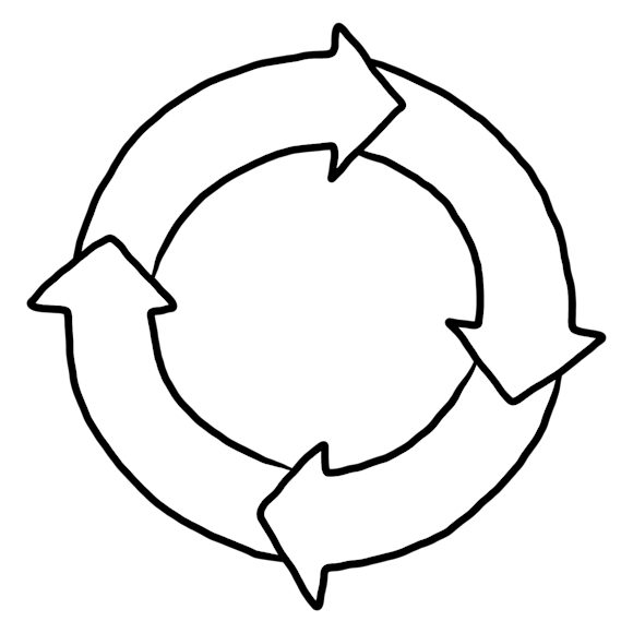 circular arrows